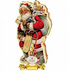 Heidel Nostalgic Santa Tin